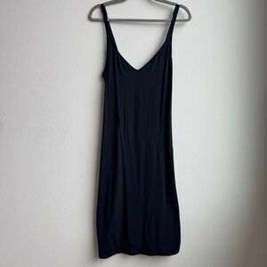 Cosabella Amore Women’s Classic Black Nightie Chemise Mini Cami Slip Dress Large